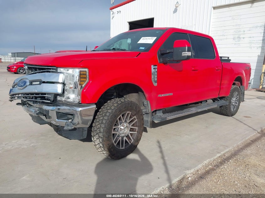 Vin: 1ft7w2bt1jec56278, lot: 46865424, ford f-250 lariat 20182