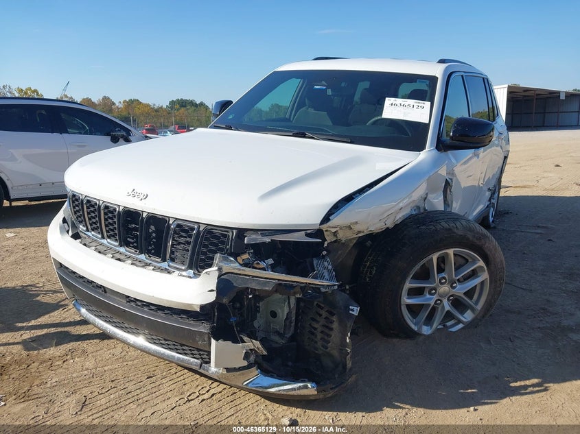 Vin: 1c4rjkagxr8500287, lot: 46865441, jeep grand cherokee l laredo 4x4 20242