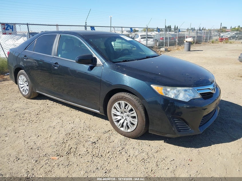 Vin: 4t1bf1fk0cu005813, lot: 46865447, toyota camry le 2012 img_1