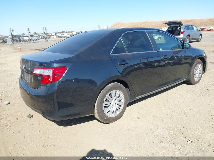 Vin: 4t1bf1fk0cu005813, lot: 46865447, toyota camry le 20124