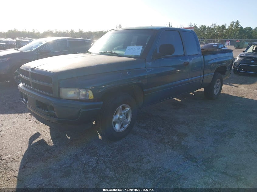1998 Dodge Ram 1500 St, Rear, IAAI, VIN 3B7HC13Y5WG128370 — photo 2