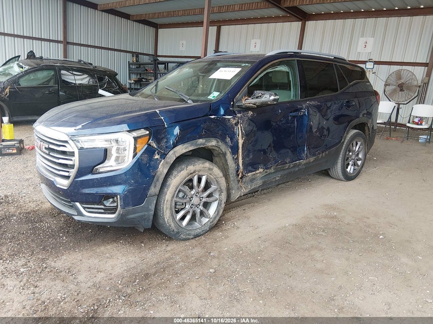 2022 GMC Terrain Fwd Slt, Left Side, IAAI, VIN 3GKALPEV5NL147888 — photo 2