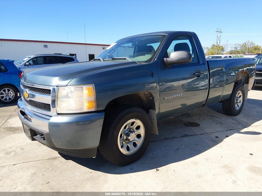 Vin: 1gcnkpe01bf174449, lot: 46865491, chevrolet silverado 1500 work truck 20112