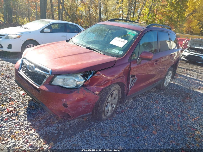 Vin: jf2sjadc7fh405042, lot: 46865505, subaru forester 2.5i premium 20152