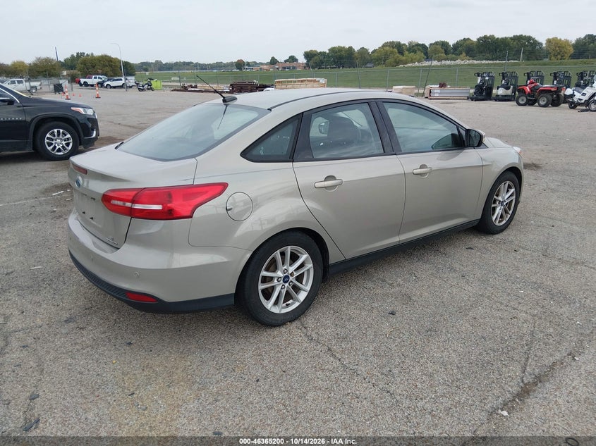 Vin: 1fadp3f24fl228877, lot: 46865512, ford focus se 20154