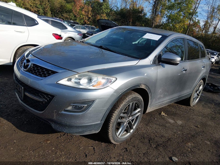 Vin: jm3tb3daxc0349884, lot: 46865549, mazda cx-9 grand touring 20122