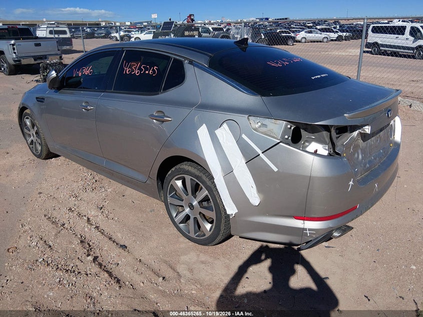 Vin: 5xxgr4a67dg106366, lot: 46865577, kia optima sx 20133