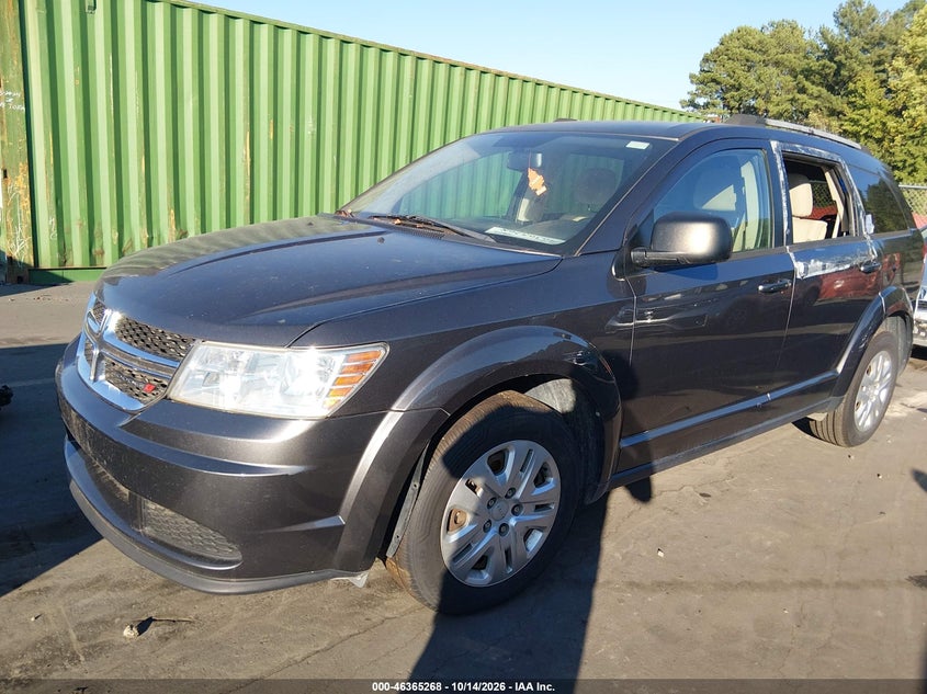 Vin: 3c4pdcab6ht670252, lot: 46865580, dodge journey se 20172