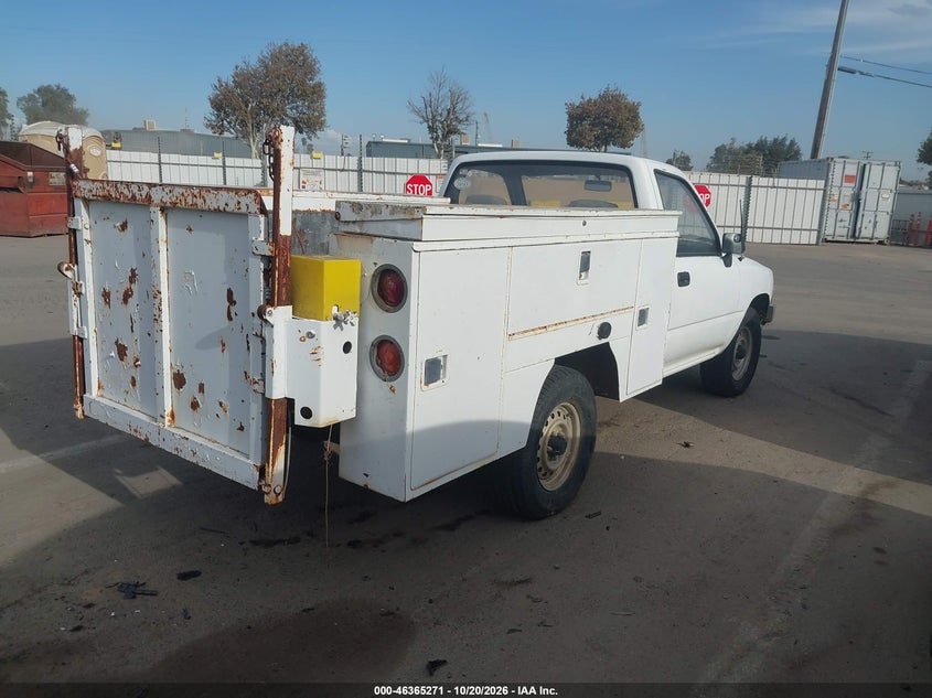 TOYOTA PICKUP 1991 VIN JT4RN81A2M5111866