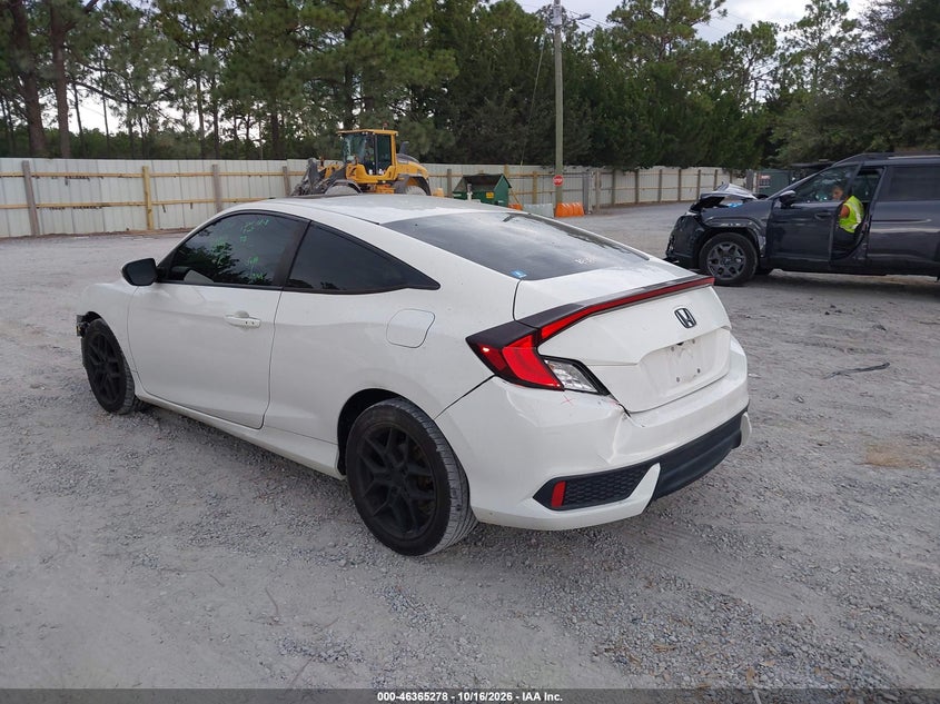 Vin: 2hgfc4b08jh304035, lot: 46865590, honda civic lx-p 20183