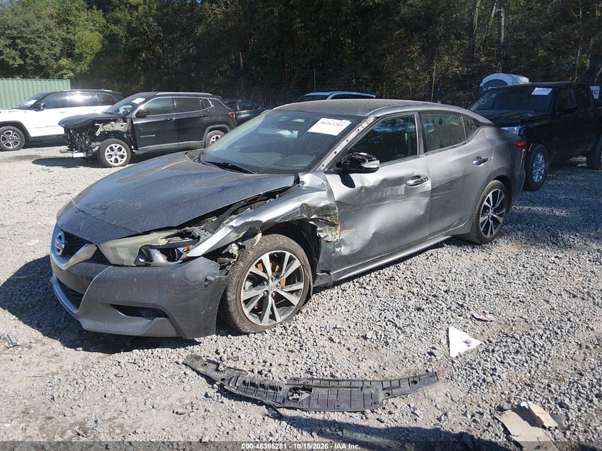 Vin: 1n4aa6ap9hc457390, lot: 46865593, nissan maxima 3.5 sv 20172