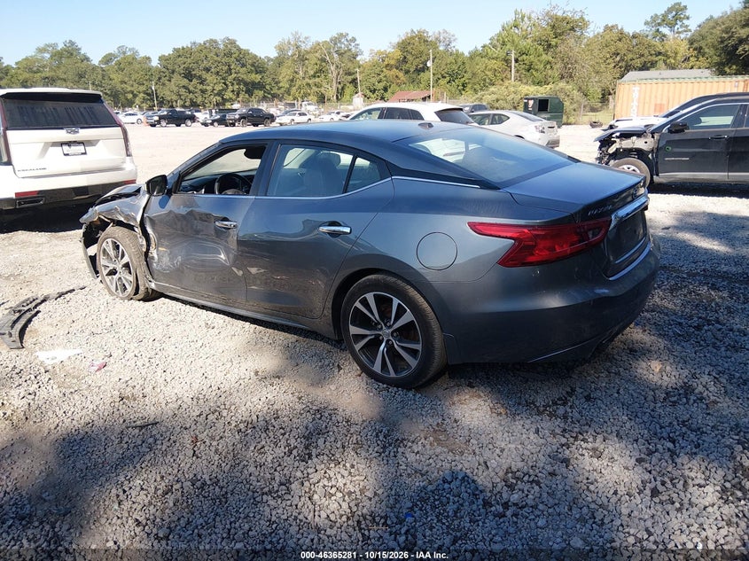 Vin: 1n4aa6ap9hc457390, lot: 46865593, nissan maxima 3.5 sv 20173