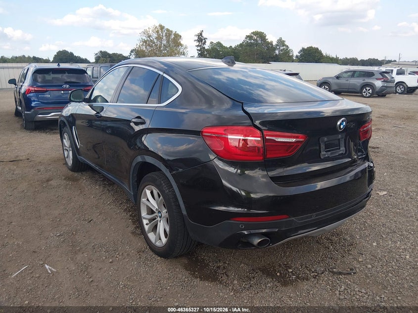 Vin: 5uxku0c58g0f92991, lot: 46865639, bmw x6 sdrive35i 20163