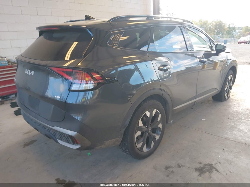 Vin: 5xyk6cdf2rg183383, lot: 46865679, kia sportage x-line 20244