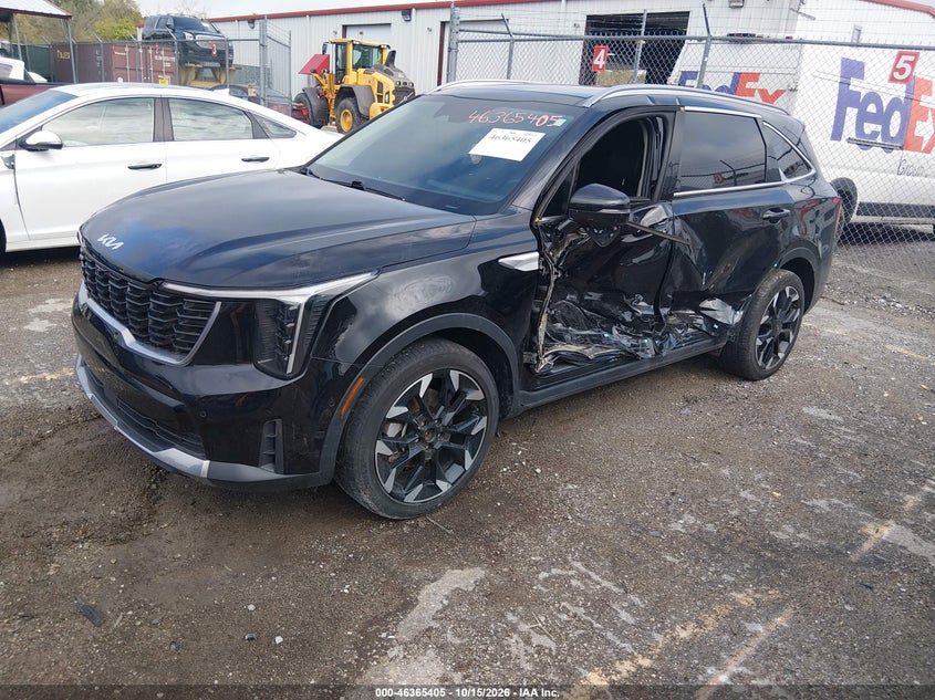 Vin: 5xyrk4jf0rg260417, lot: 46865718, kia sorento sx 20242