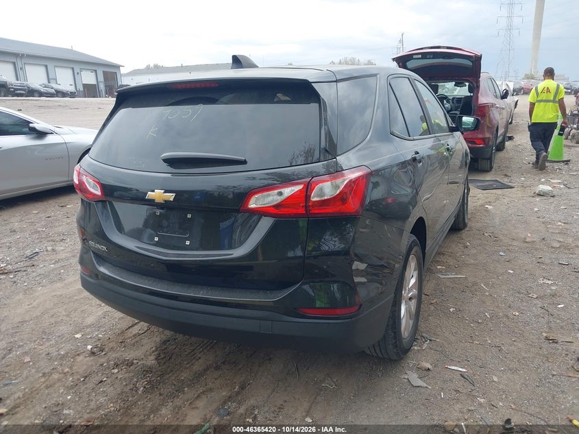 Vin: 2gnaxhev3l6279059, lot: 46865732, chevrolet equinox fwd ls 20204