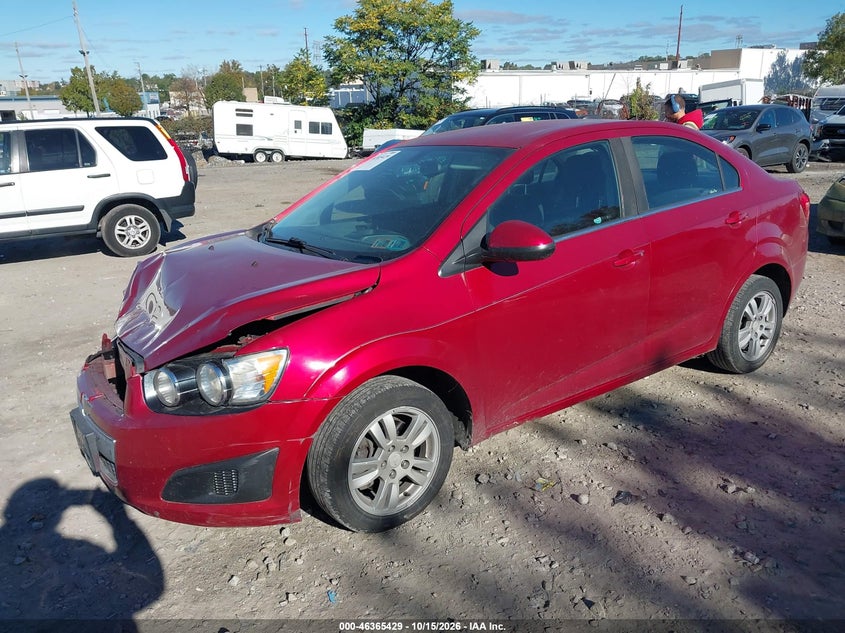 Vin: 1g1jc5sg9g4185776, lot: 46865741, chevrolet sonic lt auto 20162