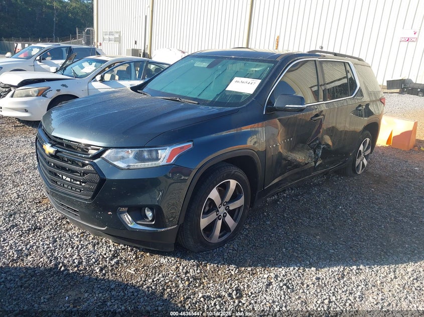 Vin: 1gnevhkw7lj147607, lot: 46865759, chevrolet traverse awd lt leather 20202