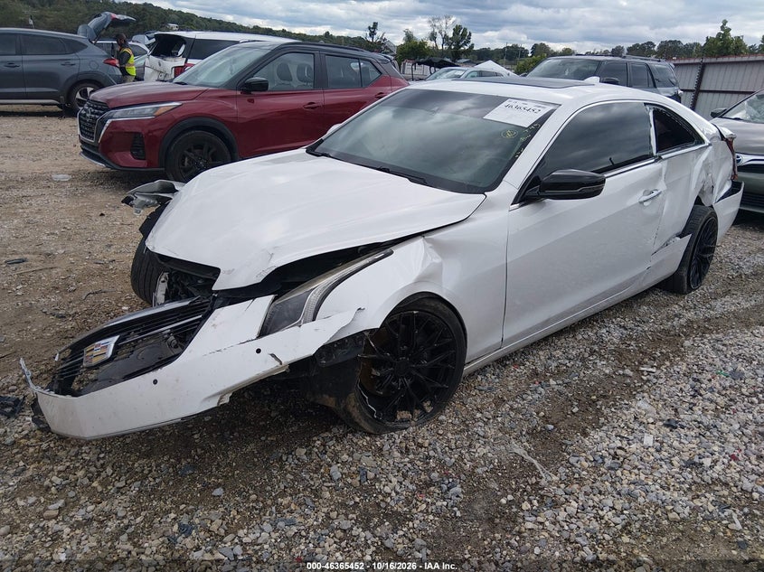 2017 Cadillac Ats Luxury, All Over, IAAI, VIN 1G6AH1RX3H0121834 — photo 2