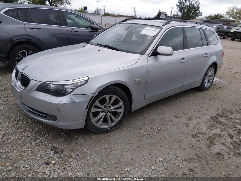 2010 BMW 535I xDrive, Обычный износ, IAAI, VIN WBAPT7C59ACX02952 — фото 2