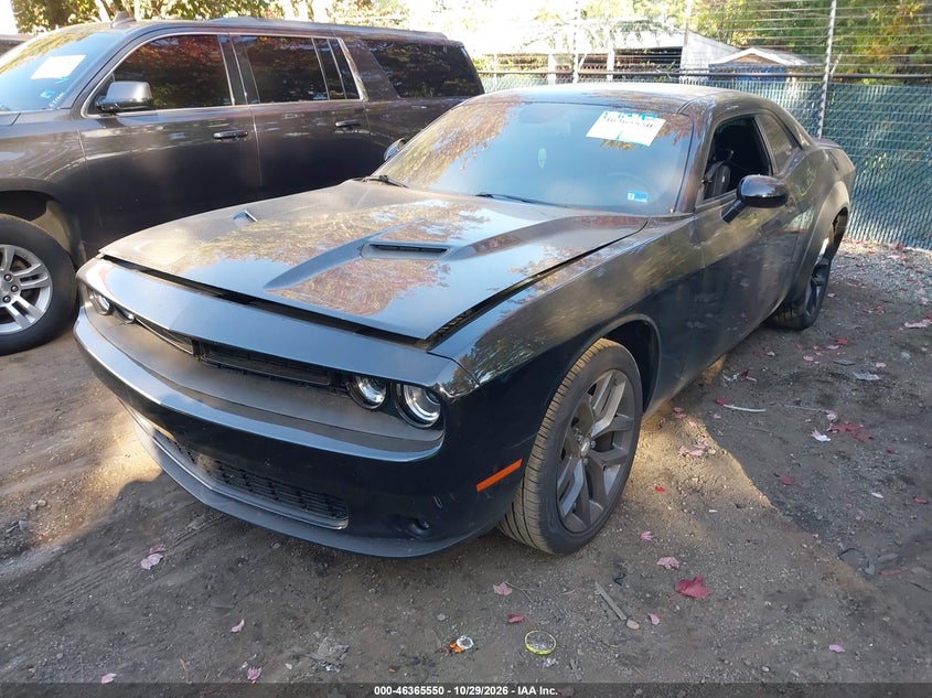 2021 Dodge Challenger Sxt, Солёная вода, IAAI, VIN 2C3CDZAG8MH600031 — фото 2