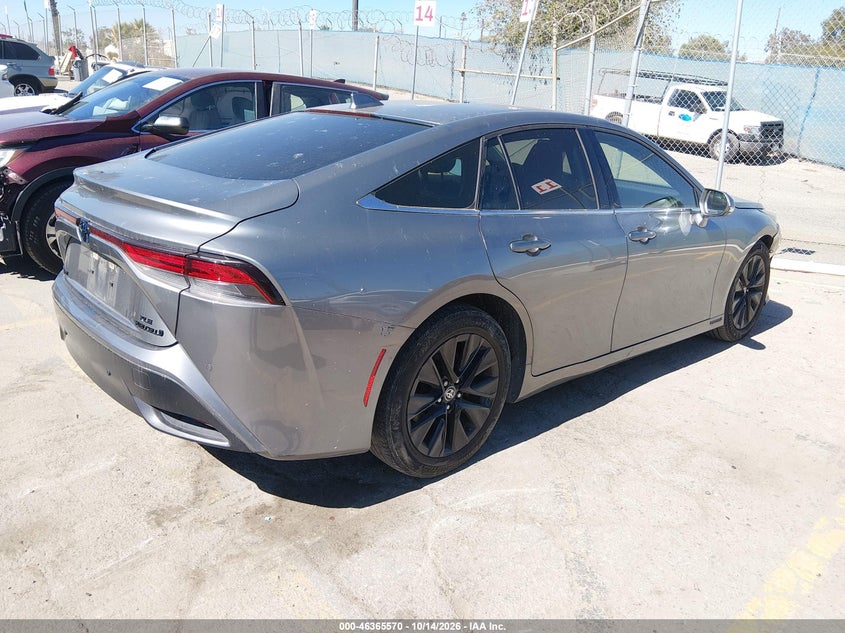 Vin: jtdaaaaa4na005511, lot: 46865882, toyota mirai xle 20224