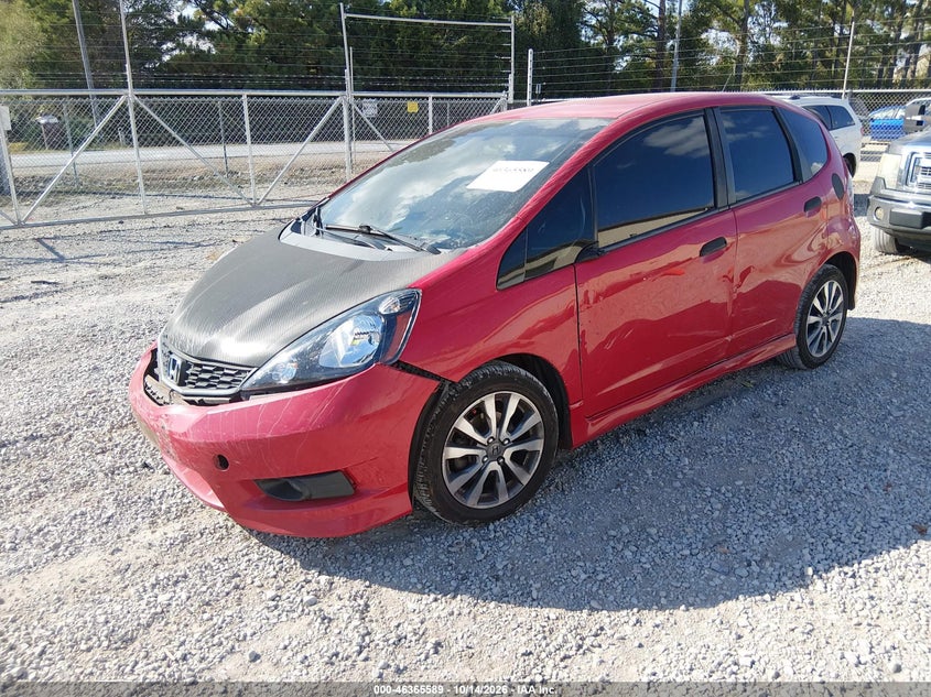 Vin: jhmge8g51dc060422, lot: 46865901, honda fit sport 20132