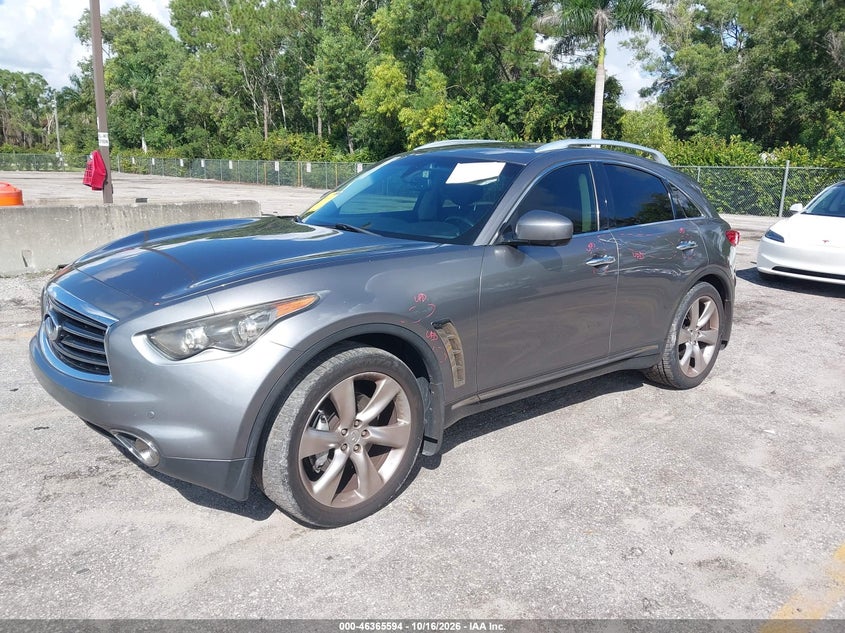 Vin: jn8bs1mw1cm180145, lot: 46865906, infiniti fx50 20122