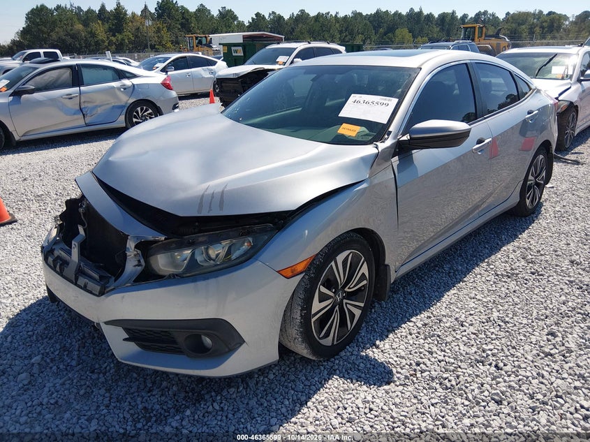 Vin: 19xfc1f70ge007365, lot: 46865911, honda civic ex-l 20162