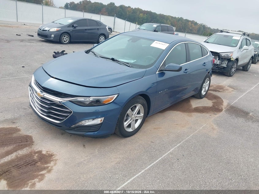 Vin: 1g1zd5st1rf137502, lot: 46865929, chevrolet malibu fwd 1lt 20242
