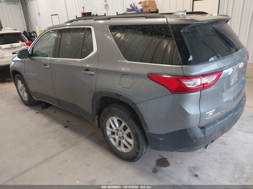 Vin: 1gnevgkw8lj207758, lot: 46865965, chevrolet traverse awd lt cloth 20203