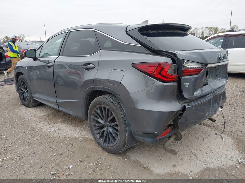 Vin: 2t2yzmda9lc255528, lot: 46865978, lexus rx 350 f sport performance 20203