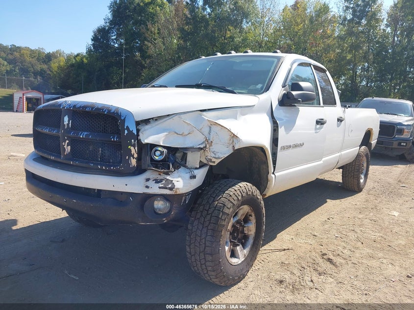 2003 Dodge Ram 2500 Slt/Laramie/St, Front End, IAAI, VIN 3D7KU28C13G721893 — photo 2