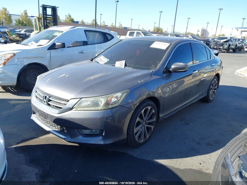 Vin: 1hgcr2f5xda261946, lot: 46865996, honda accord sport 20132