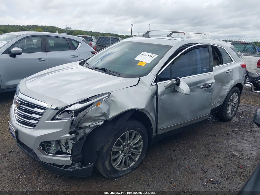 2019 Cadillac Xt5 Luxury, Левый бок, IAAI, VIN 1GYKNCRS3KZ182429 — фото 2