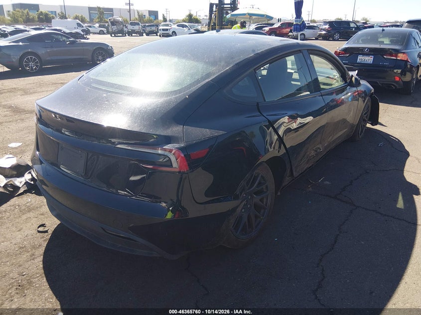 Vin: 5yj3e1ea8tf146612, lot: 46866072, tesla model 3 premium rear-wheel drive/rear-wheel drive 20264