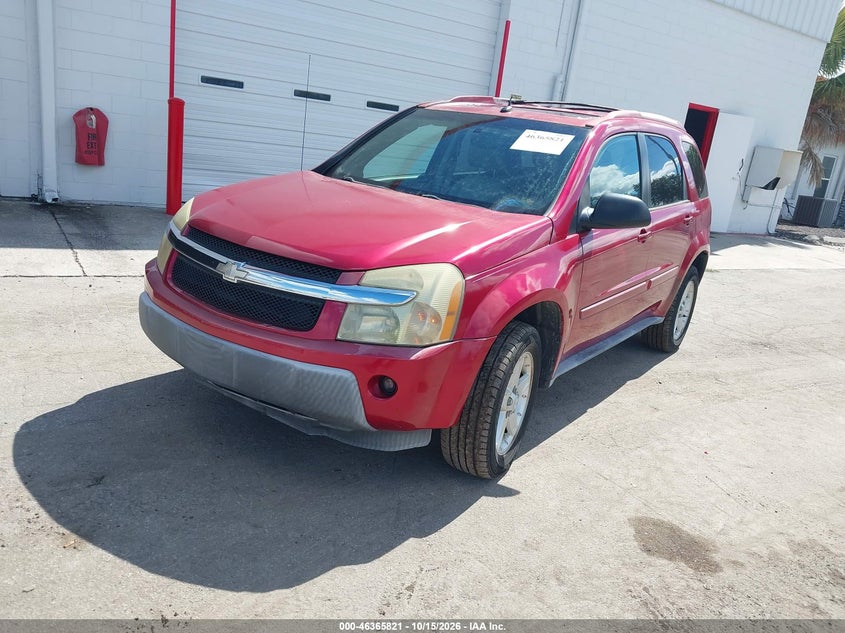 2005 Chevrolet Equinox Lt, Normal Wear & Tear, IAAI, VIN 2CNDL63F756187257 — photo 2