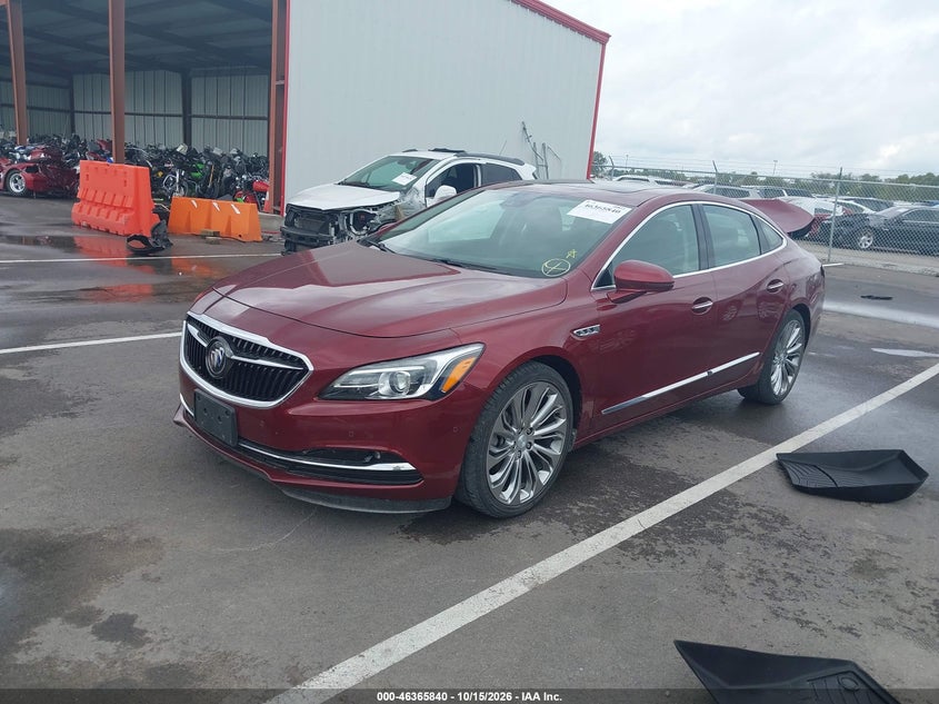 2017 Buick Lacrosse Premium, Удар сзади, IAAI, VIN 1G4ZS5SS9HU117833 — фото 2