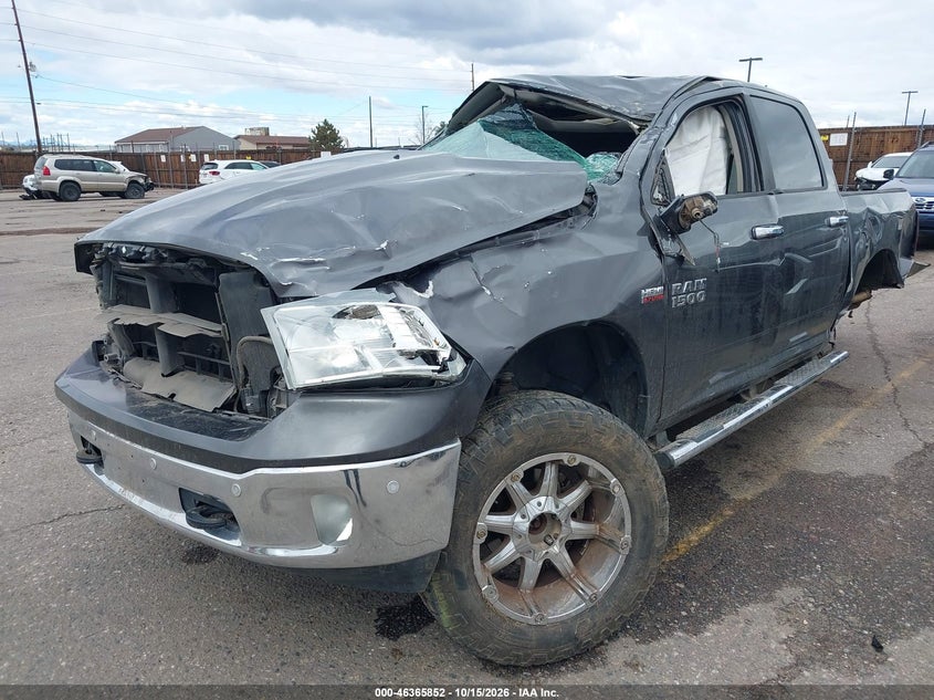 Vin: 1c6rr7lt2es472005, lot: 46866164, ram 1500 big horn 20142