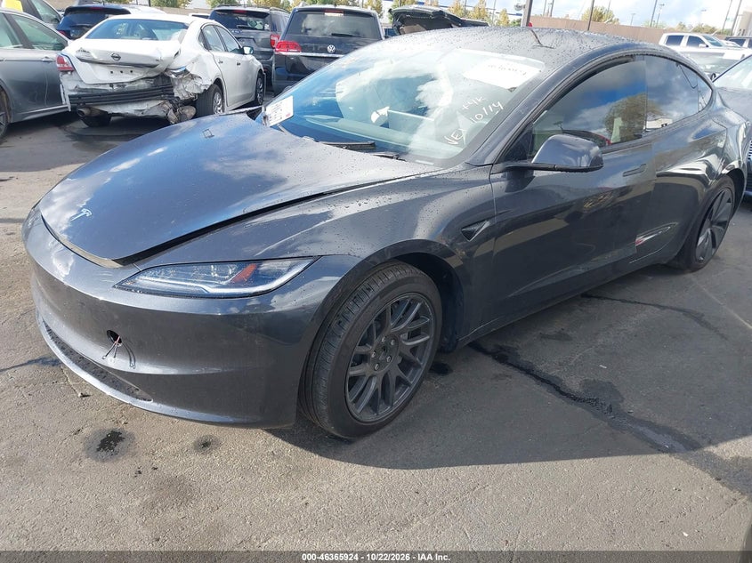 Vin: 5yj3e1eb9rf761249, lot: 46866236, tesla model 3 long range dual motor all-wheel drive 20242