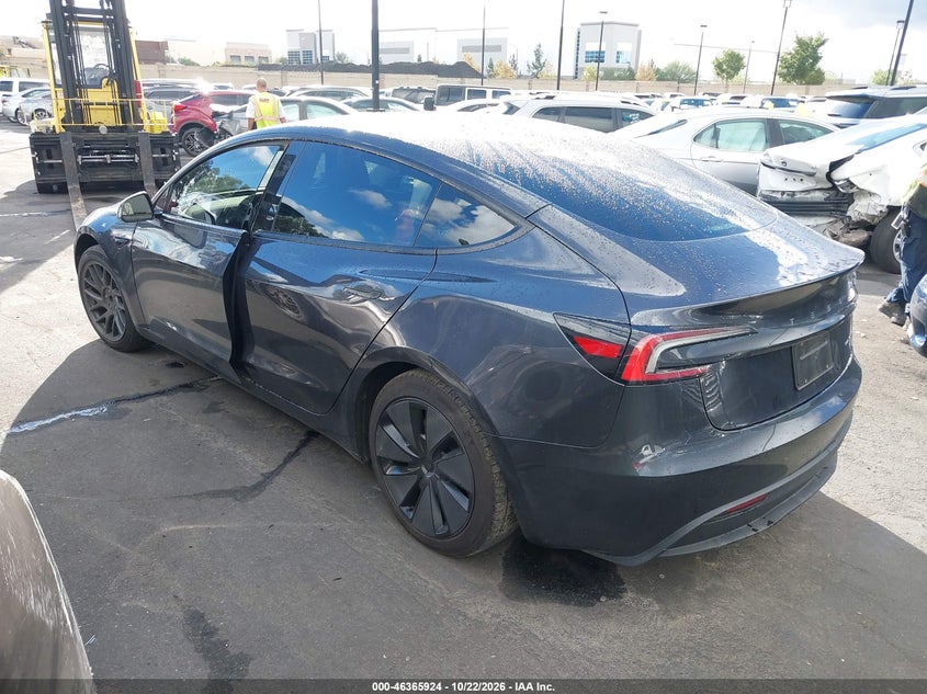 Vin: 5yj3e1eb9rf761249, lot: 46866236, tesla model 3 long range dual motor all-wheel drive 20243