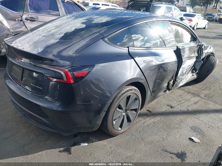 Vin: 5yj3e1eb9rf761249, lot: 46866236, tesla model 3 long range dual motor all-wheel drive 20244