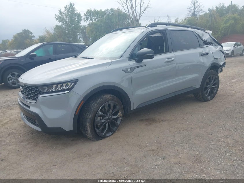 Vin: 5xyrhdlf5pg231441, lot: 46866274, kia sorento x-line ex 20232
