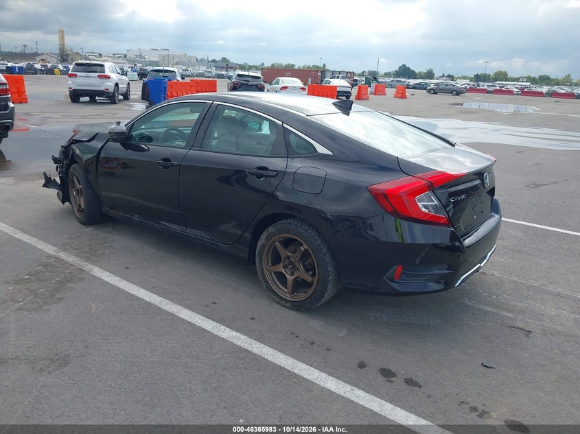 Vin: 2hgfc2f72jh582649, lot: 46866295, honda civic ex 20183