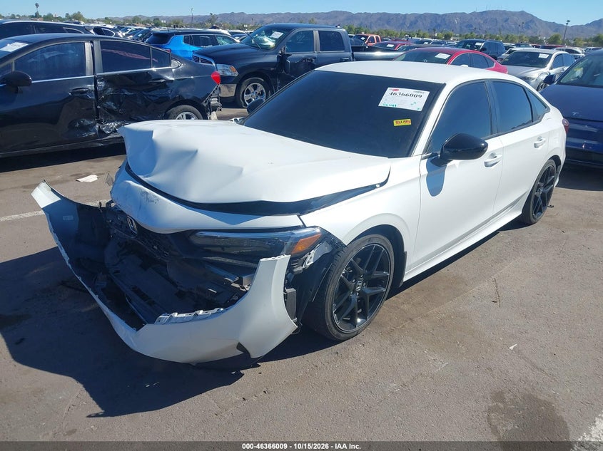 Vin: 2hgfe2f51sh580028, lot: 46866321, honda civic sport 20252