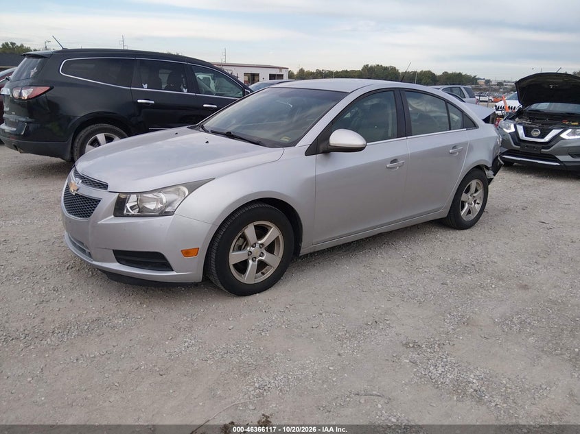 2011 Chevrolet Cruze 1Lt, Left Side, IAAI, VIN 1G1PF5S93B7222606 — photo 2