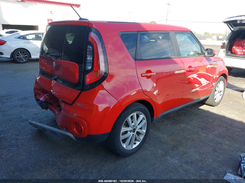 Vin: kndjp3a59j7595693, lot: 46866474, kia soul + 20184