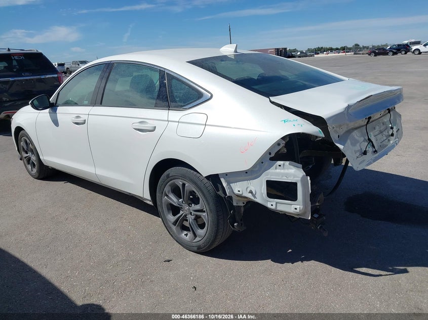 Vin: 1hgcy2f68sa013963, lot: 46866496, honda accord hybrid ex-l 20253