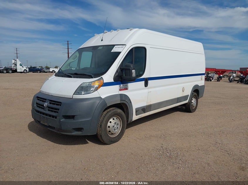 RAM PROMASTER 3500 2018 VIN 3C6URVHG9JE116853