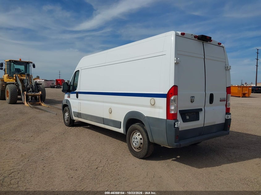 RAM PROMASTER 3500 2018 VIN 3C6URVHG9JE116853